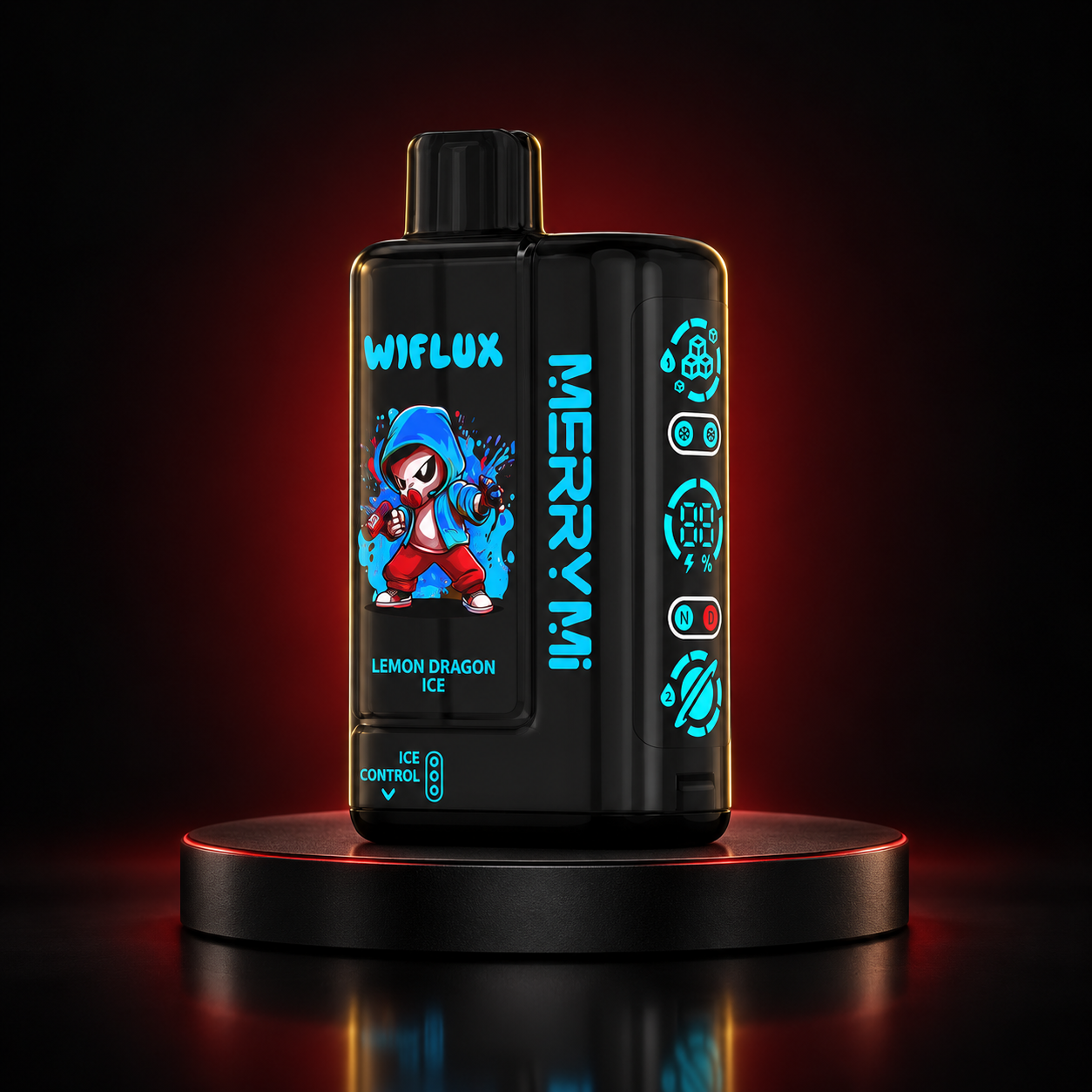 MerryMi WiFlux 24K — smak Lemon Dragon Ice